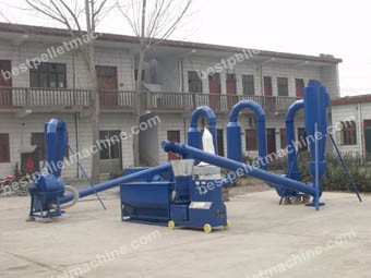 200-500kg/h small pellet plant