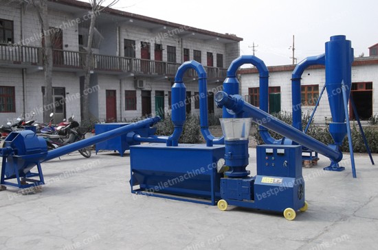 200kg biomass pellet production plant