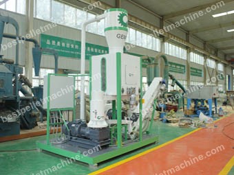 250-350kg/h mobile pellet plant