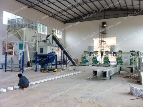 8ton/h wood pellet plant