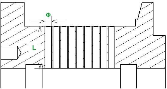 compression ratio of ring die