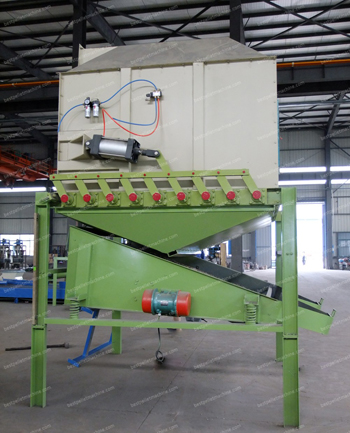 cooler for complete biomass pellet plant