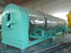 dryer for biomass pellet production line