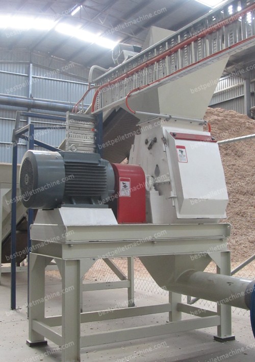 hammer mill for wood pellet mill