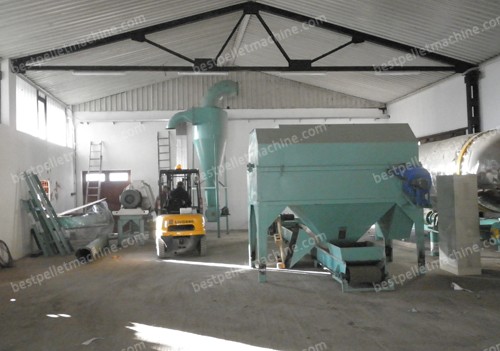 sieving machine for pellet plant