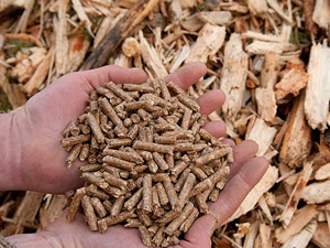 wood pellets