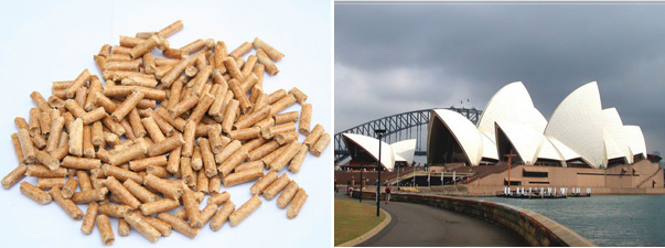 wood pellets in australia